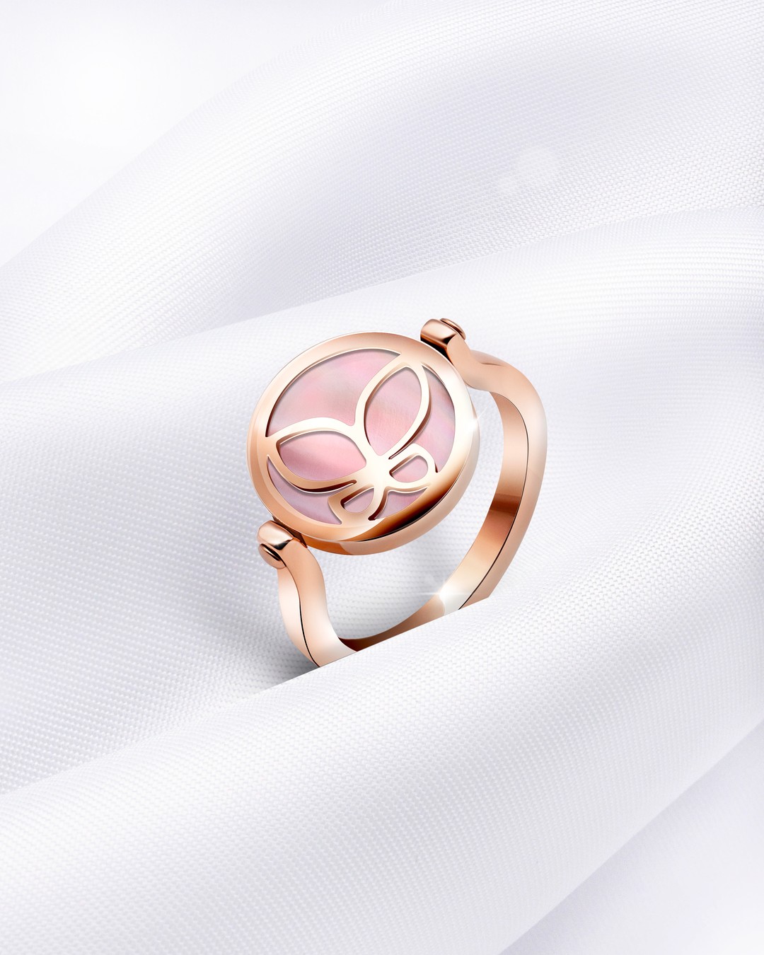 Packshot Farfalla Rosa