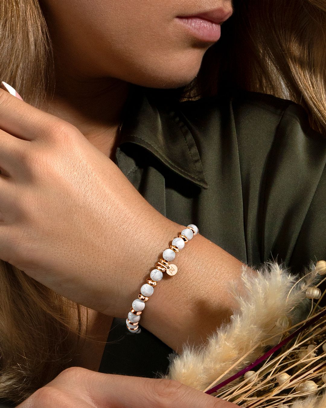 Bracelet Howlite Alcamo