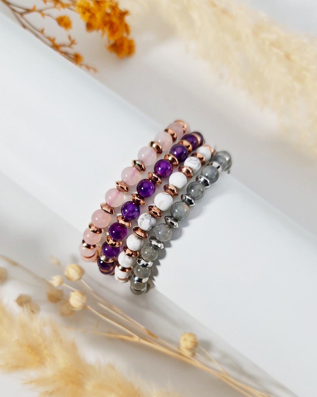 Lifestyle Bracelet Howlite Alcamo
