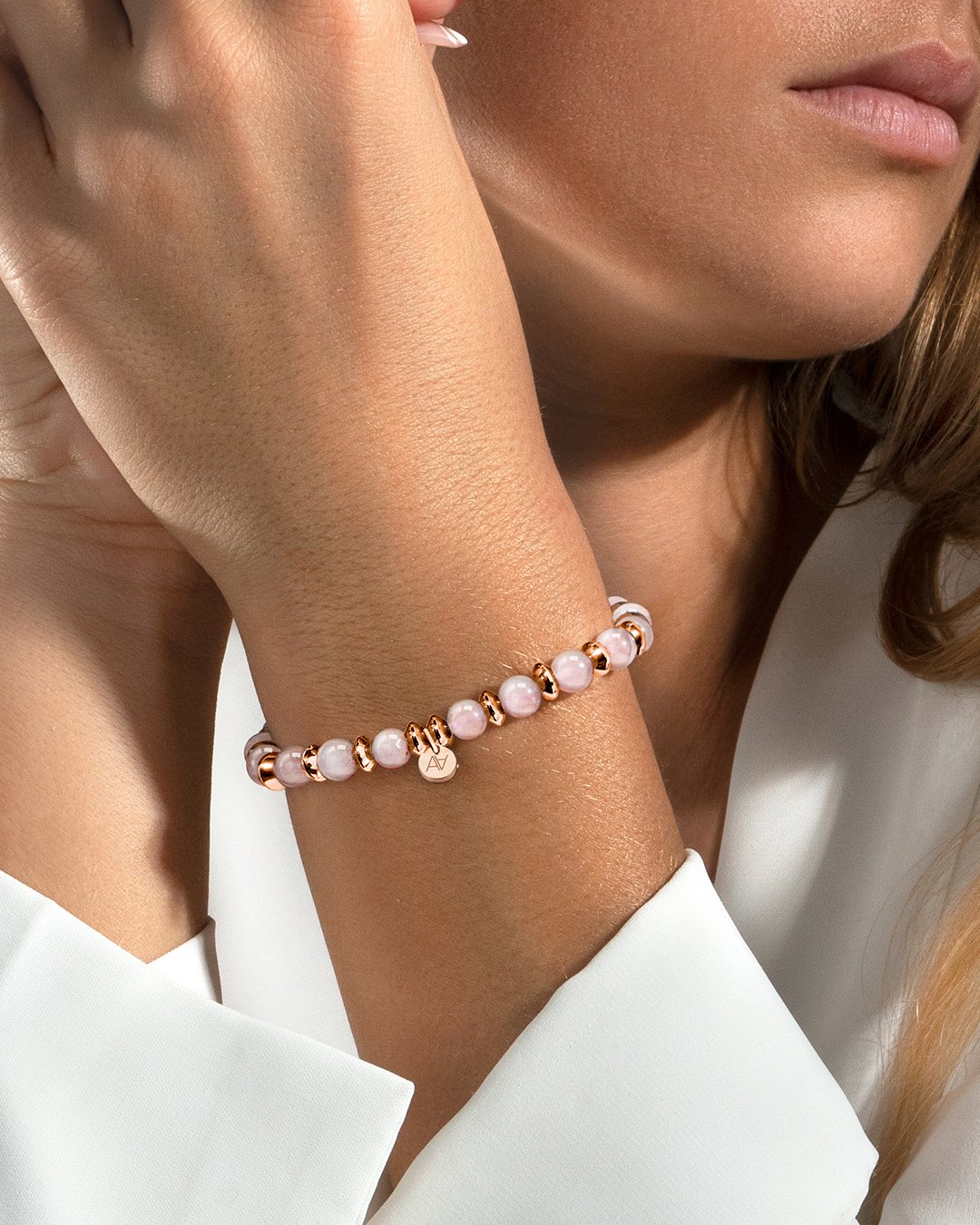 Bracelet Quartz Rose Comisso