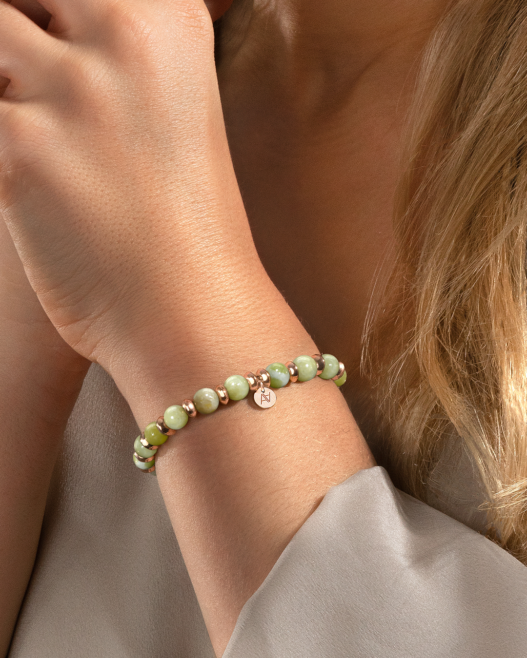 Bracelet Jade de Péridot  Verrattio