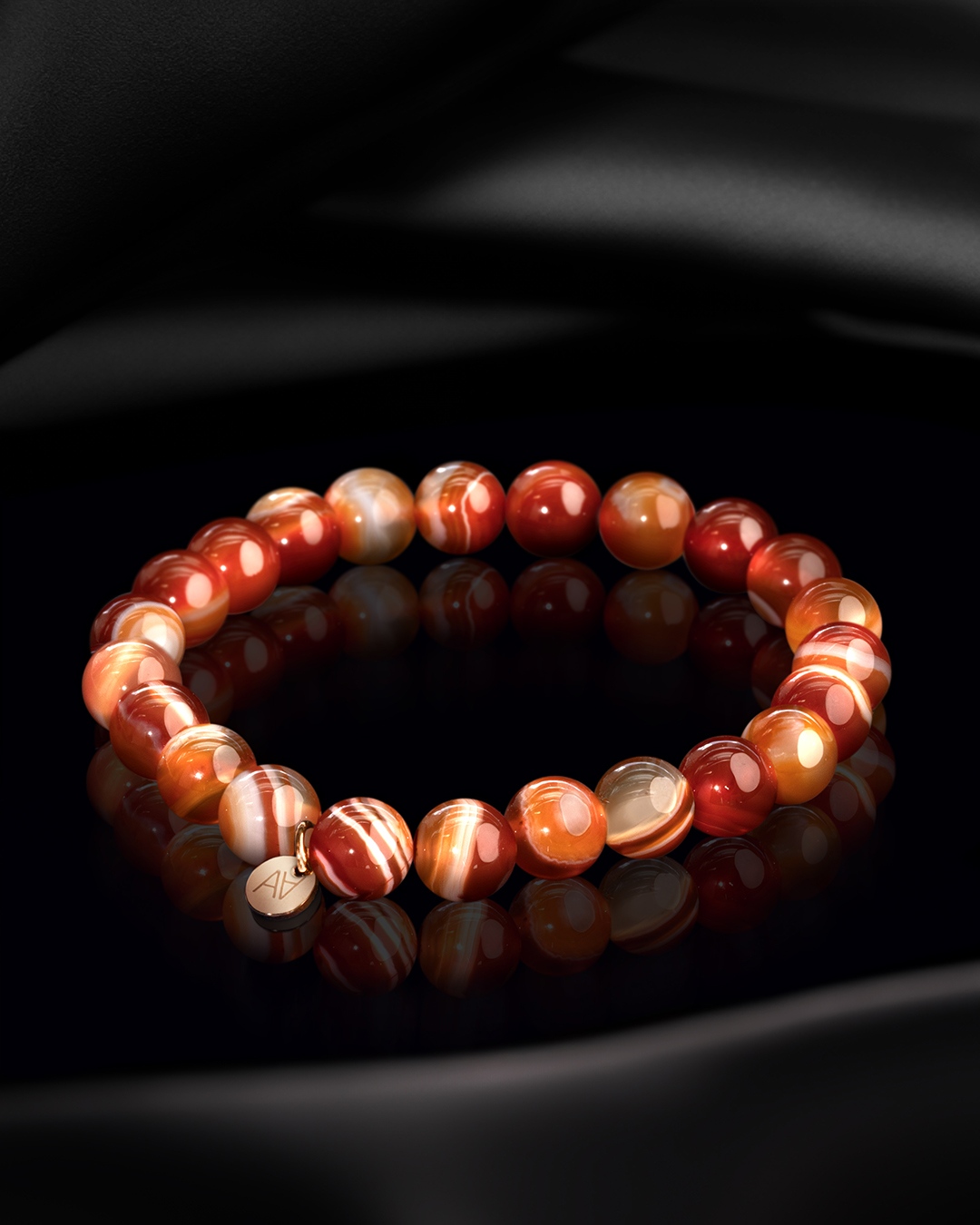 Packshot Bracelet Agate bandée  Roma