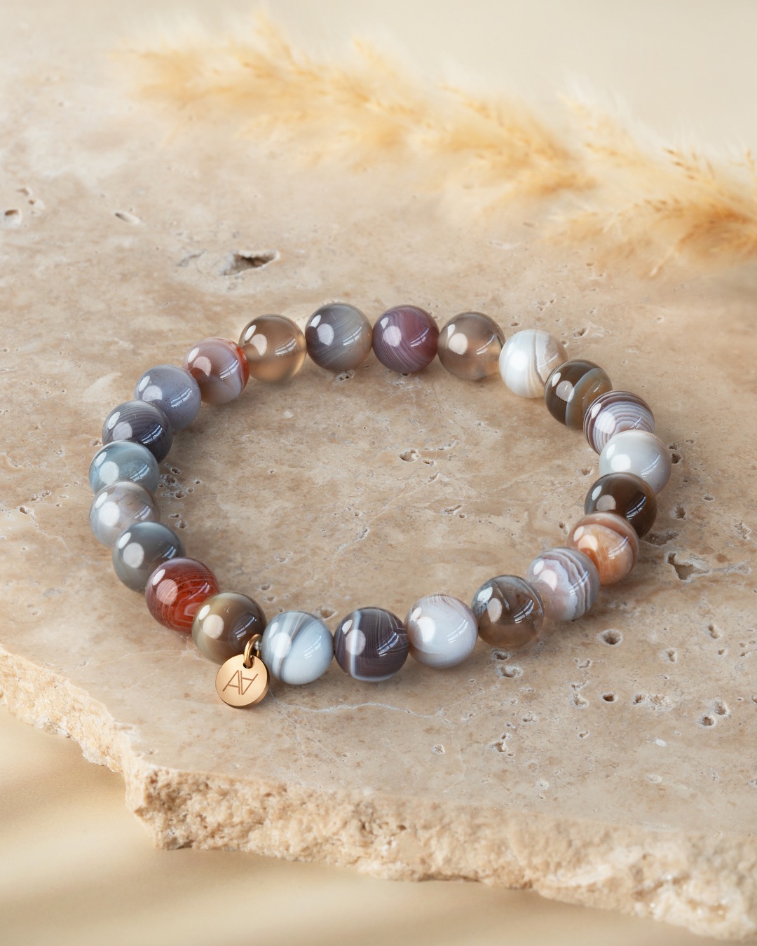 Packshot Bracelet Agate du Botswana Avellina