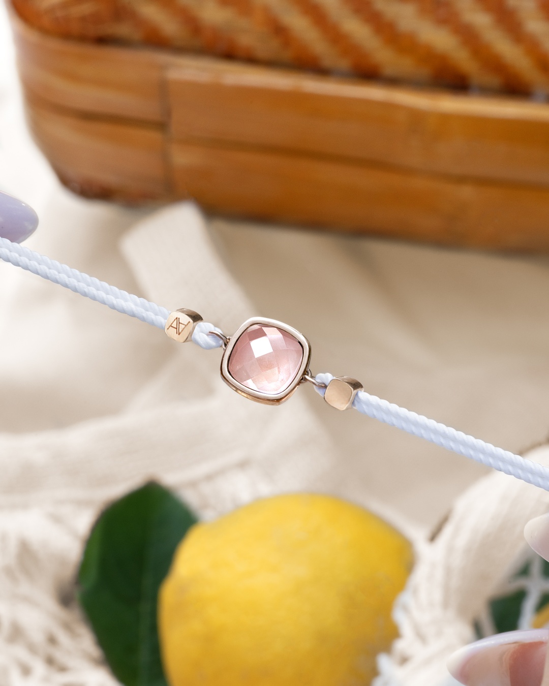 Bracelet Quartz rose Comissetta