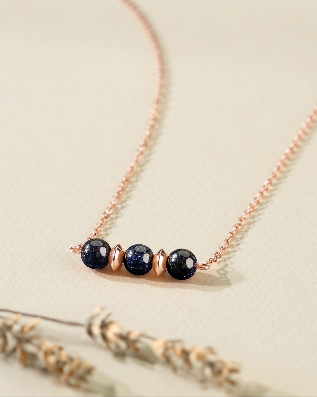 Packshot Pendentif Blue goldstone Cosenzina