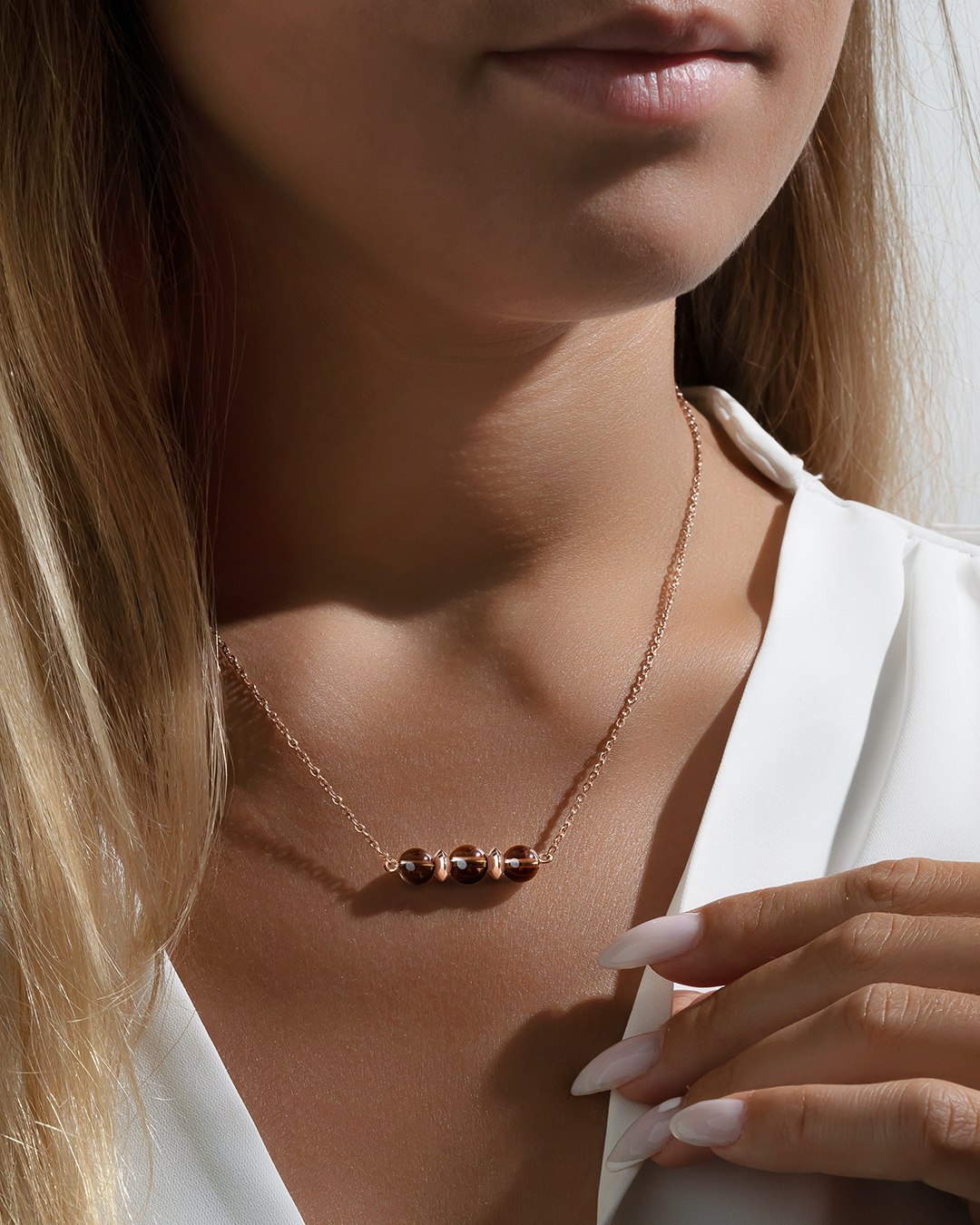 Pendentif Quartz fumé Catanina