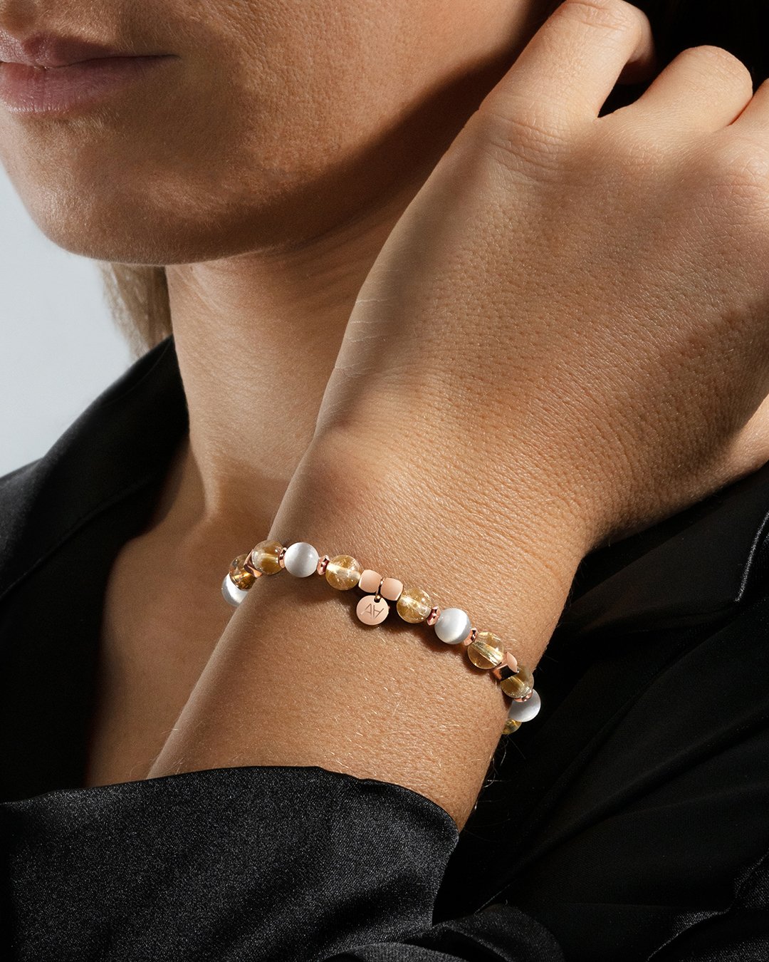 Bracelet Lithothérapie Équilibre Énergétique