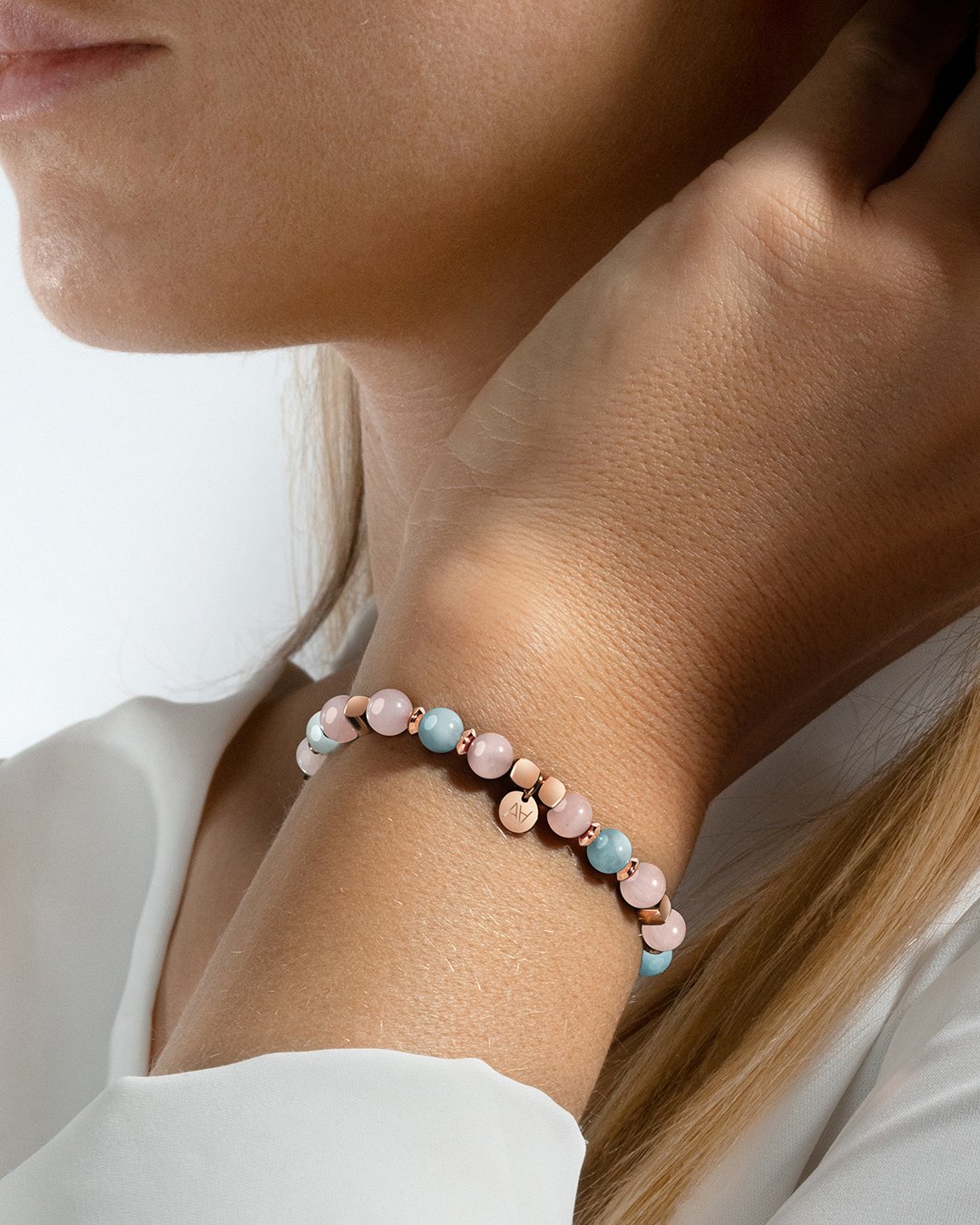 Bracelet Lithothérapie Amour fusionnel