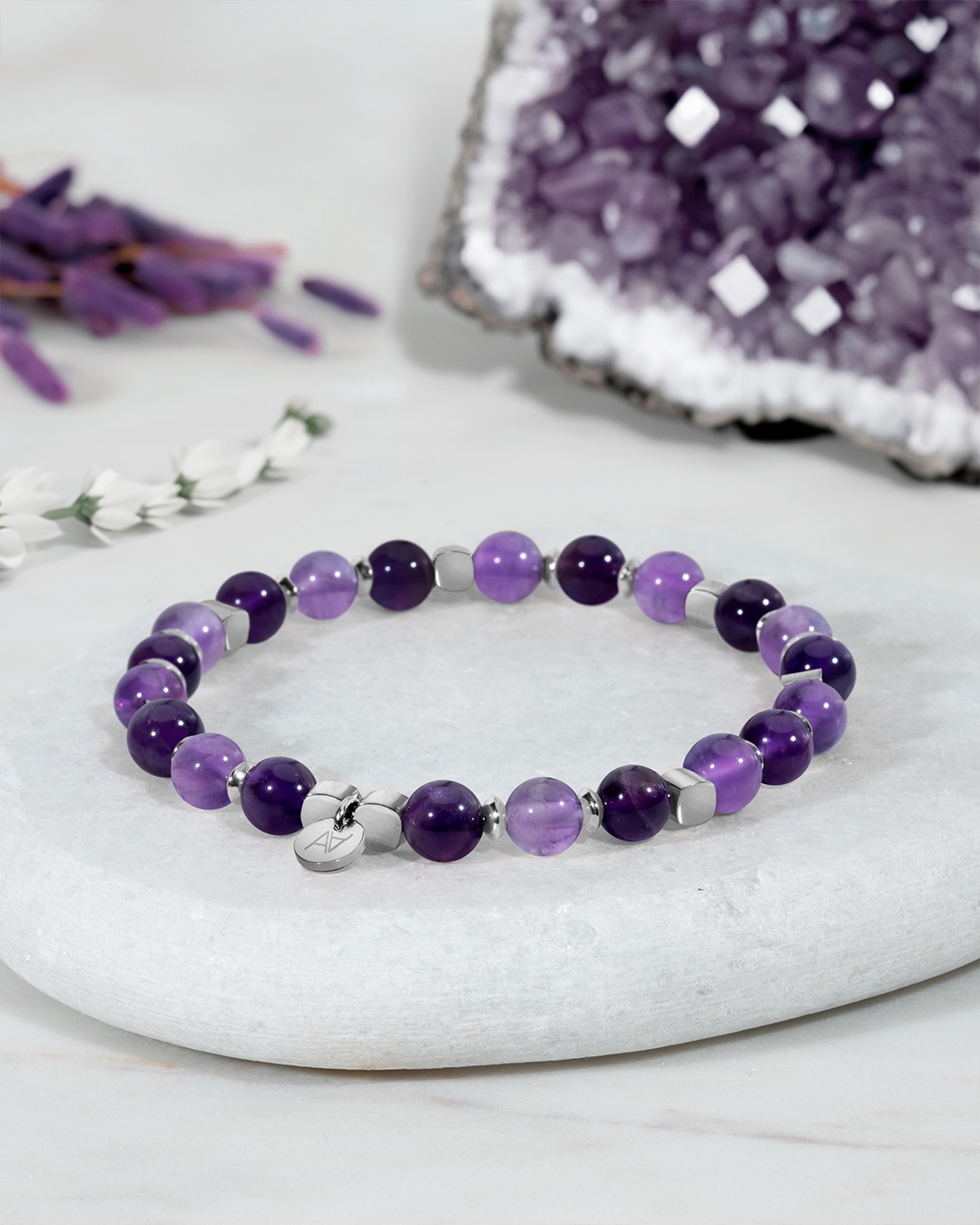 Packshot Bracelet Lithothérapie Équilibre Spirituel