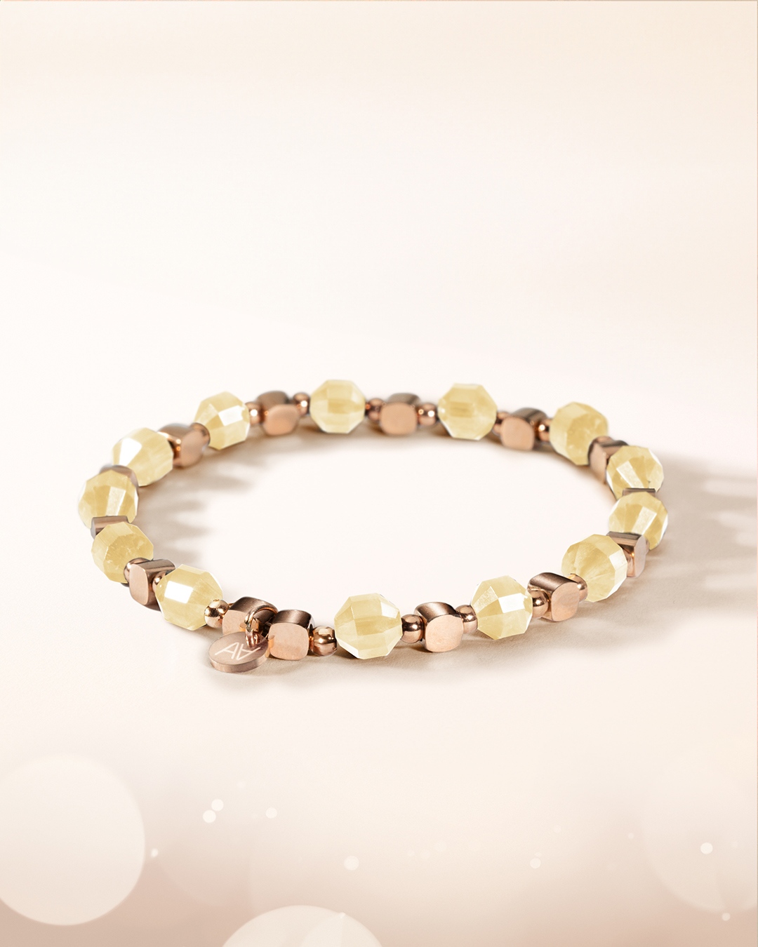 Bracelet Opale jaune Vomanona