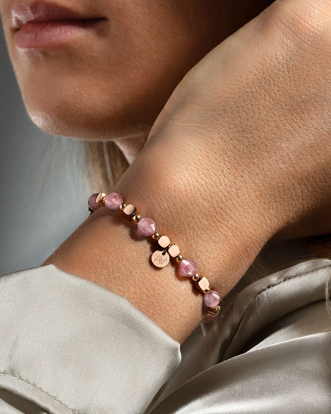 Bracelet Quartz fraise Commona