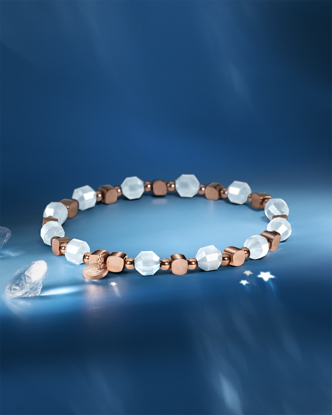 Packshot Bracelet Pierre de lune Millazona