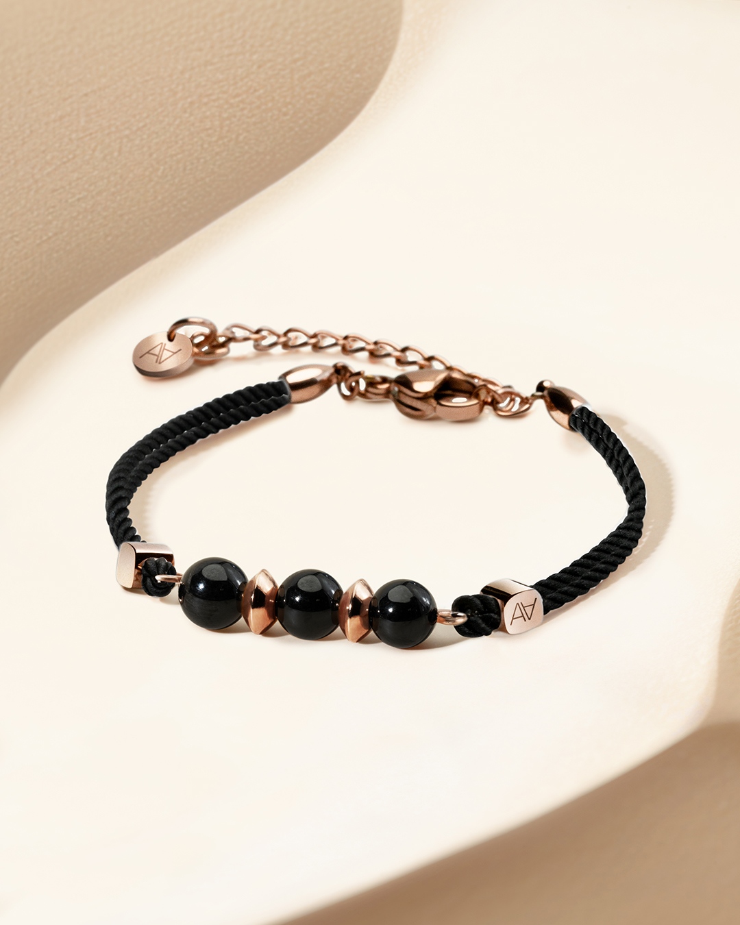 Packshot Bracelet Tourmaline noire  Leonito