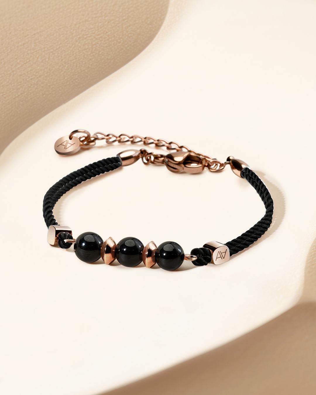 Packshot Bracelet Tourmaline noire  Leonito