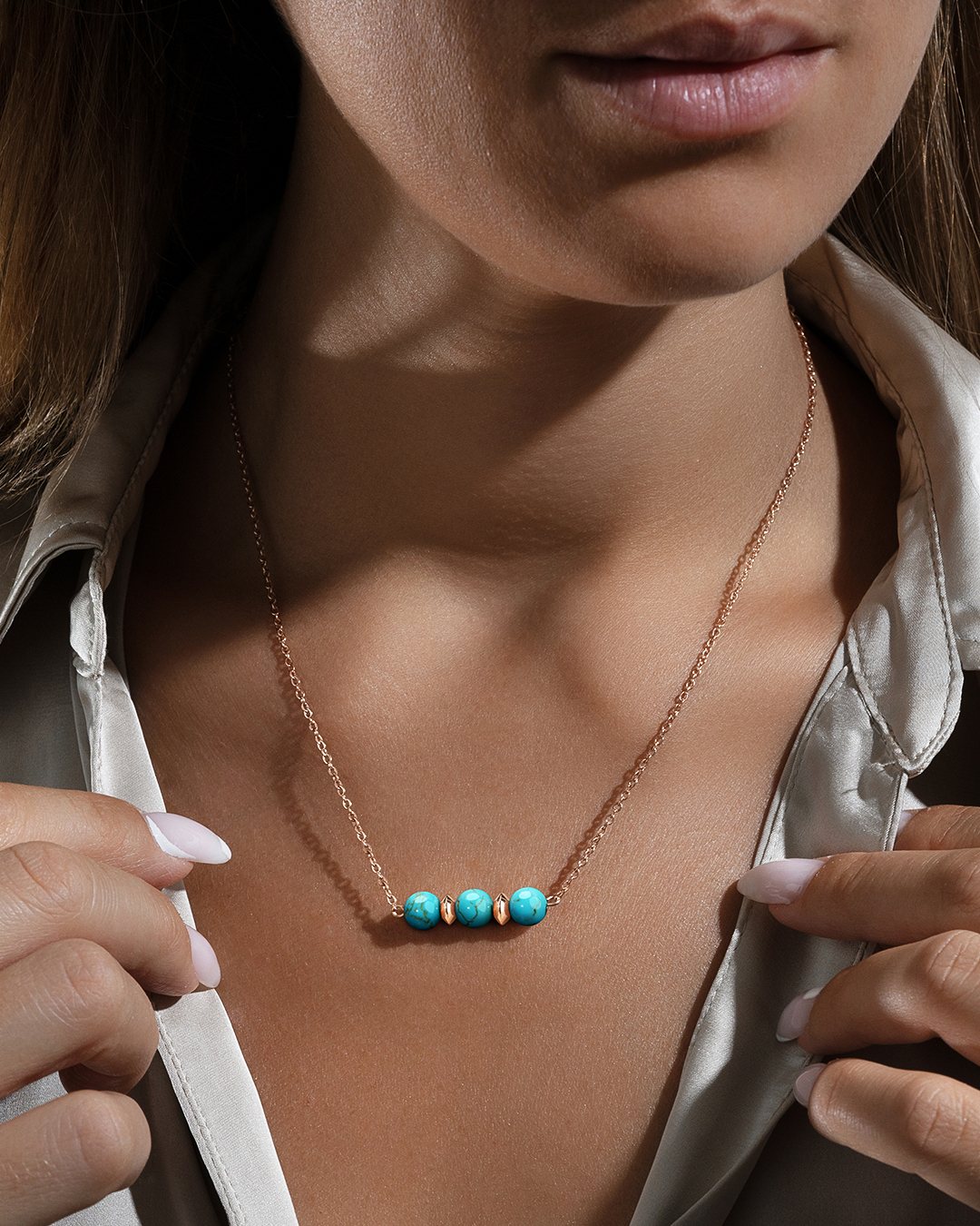 Pendentif Turquoise Atranio