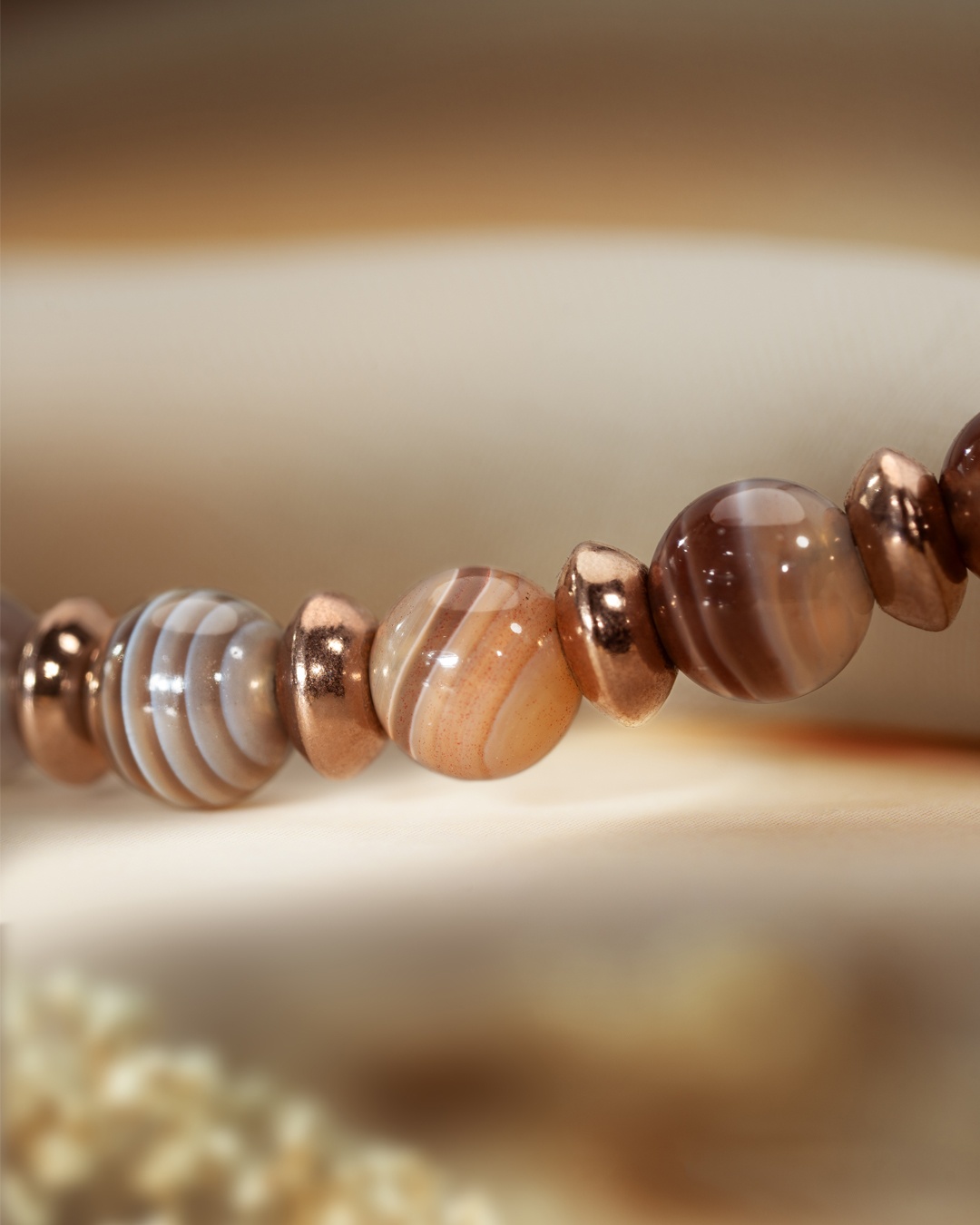 Bracelet Agate du Botswana Avellinito