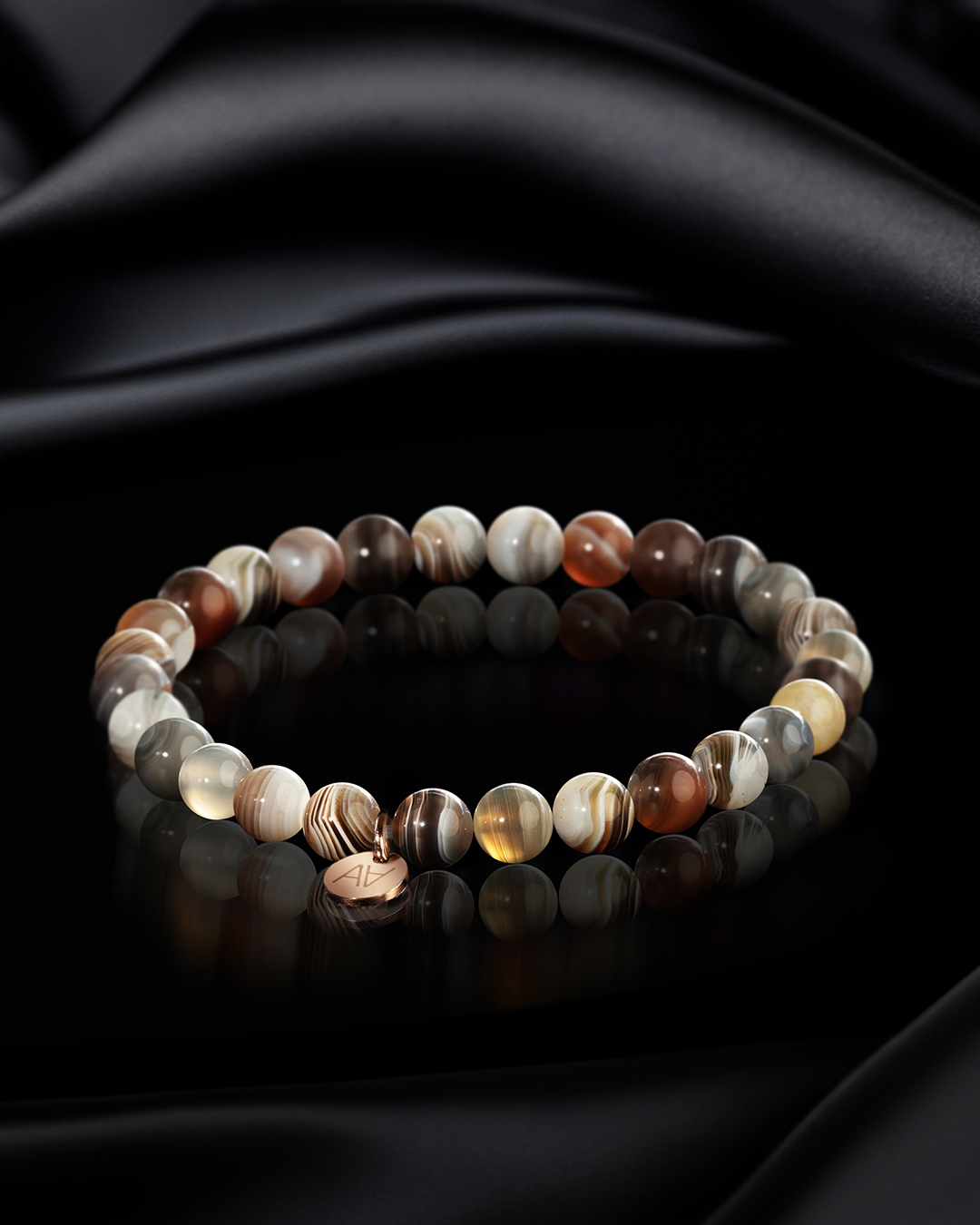 Packshot Bracelet Agate du Botswana Avellinata