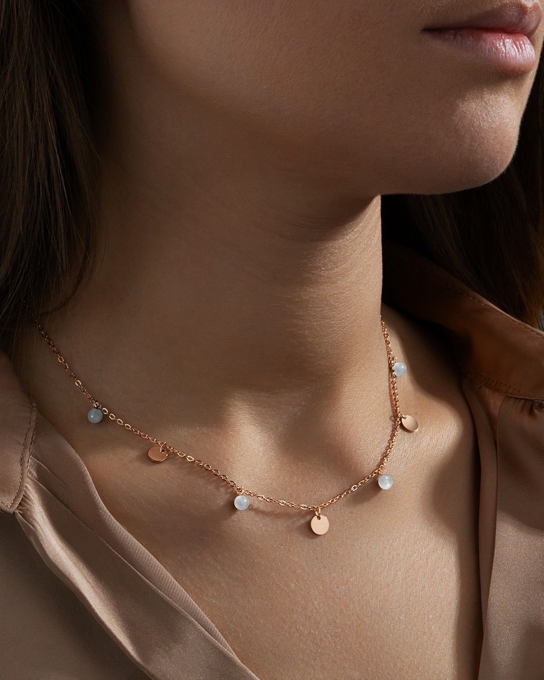 Pendentif Acier rosé inoxydable Millazinotto