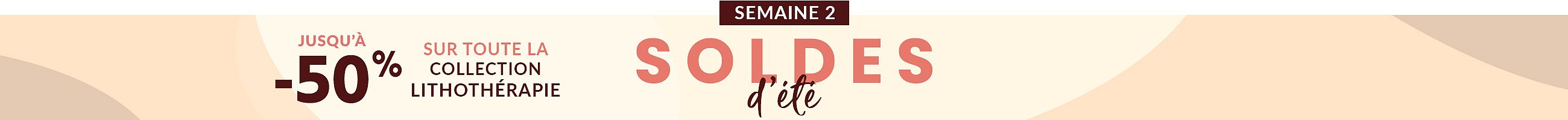 Bandeau soldes d'été 2025