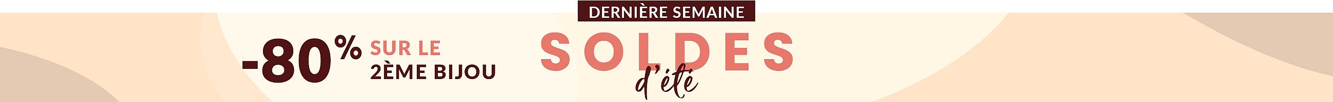 Bandeau soldes d'été 2025