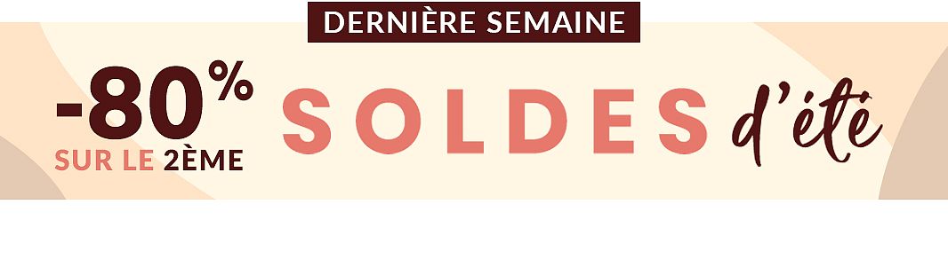 Bandeau soldes d'été 2025